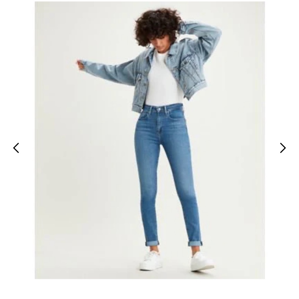 NWT Levi's 721 High Rise Women's Light Blue Skinny Jeans